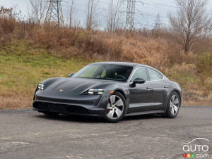 2020 Porsche Taycan 4S : Our (Not Too) Wintry Test Drive